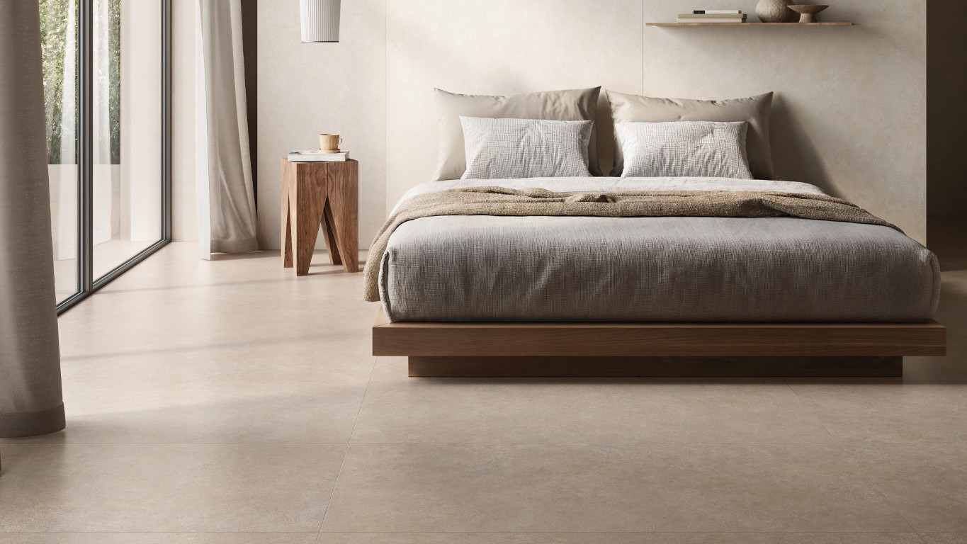 Serene cementlook vloer