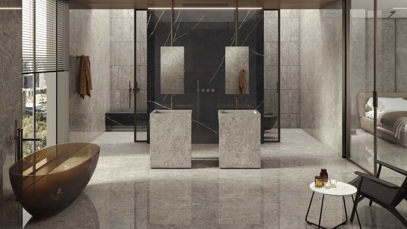 Atlas Concorde Grigio Elegante en Black Origin gepolijst