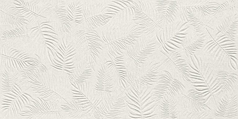 Atlas Concorde 3D Wall Carve Leaf White