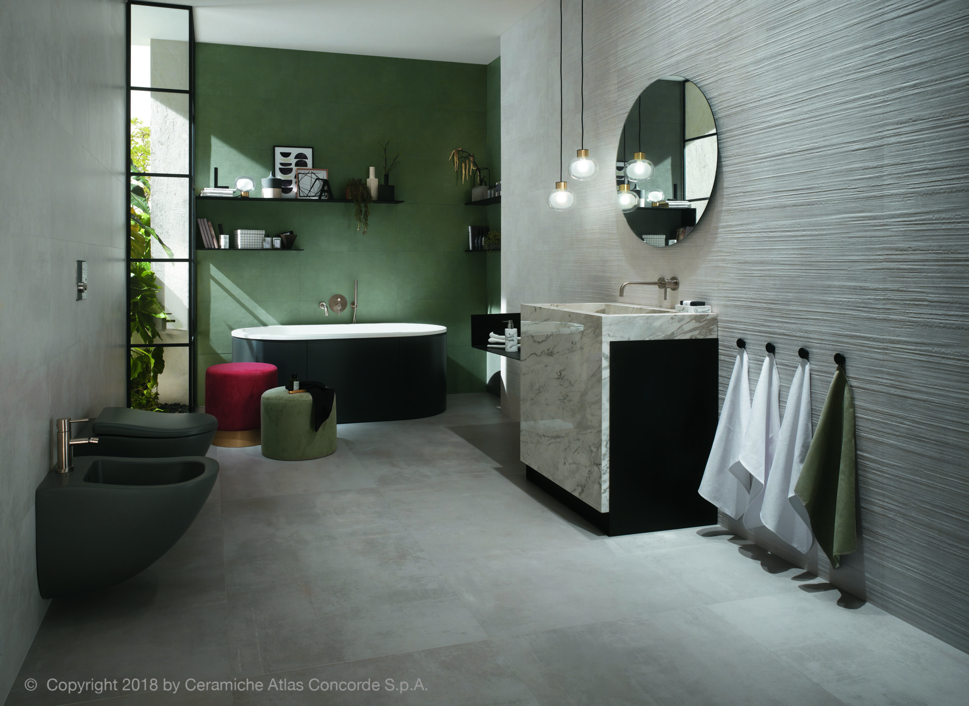 Atlas Concorde Boost Pearl en Sage met 3D Urban